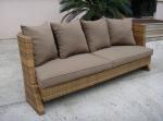 6pcs wicker garden furniture