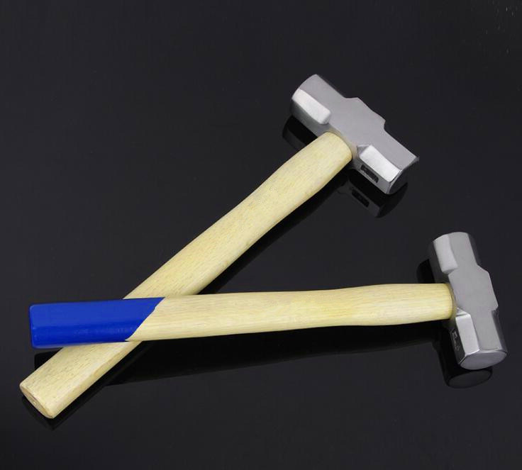 Forged Steel Hand Tools Construction Tools Wooden Handle Sledge Hammer Club Hammer