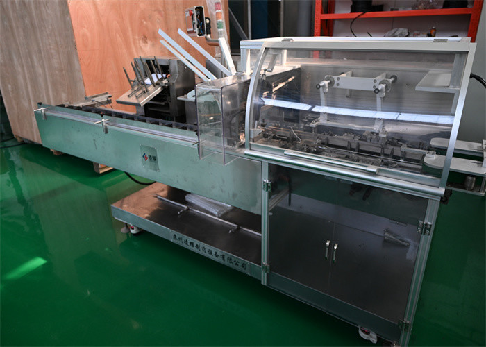 Pharmaceutical Packaging Machine Box Folding And Gluing automatic with Touchscreen, PLC