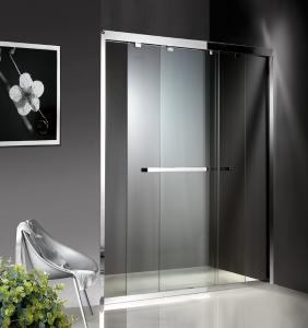 Wholesale 1200-2000X1900mm Double Sliding Glass Shower Doors , Shower Cubicle Doors With Double Wheels from china suppliers