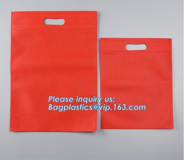 Customize non woven advertising drawstring bag, Small nice various colors nylon string pp non woven drawstring bag, bage