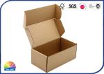 Logo Printed E Flute Kraft Paper Corrugated Mailer Box