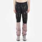 Color Matching Nylon Mens Leisure Pants Workout Sweatpants With Elastic Waist