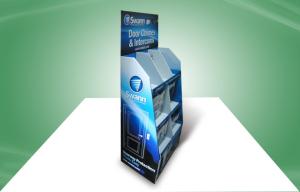 Wholesale Three Shelf Pop Cardboard Display , Corrugated Floor Displays For Doorbell from china suppliers