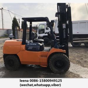 Wholesale Japan Made Toyota 5ton Used Diesel Forklift Truck 7fd50 With Side Shift from china suppliers