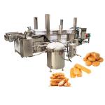 Industrial Banana Sweet Potato Flakes Frying Machine with 36 kw Automatic