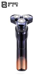 Wholesale SHA-156 Three Blade Floating Mesh Mens 3 Head Shaver from china suppliers