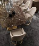 0.6x1.06m Luxury Modern Dining Chairs Cadeira De Jantar