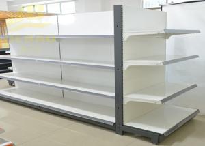Wholesale Double Side Commercial Steel Racks Hypermarket, Slanted Arms Cold Rolled Steel from china suppliers