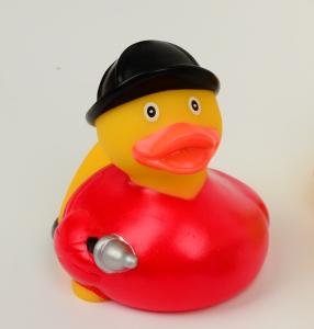 Wholesale Firefighter Fireman Mini Rubber Ducks / Promotional Personalised Rubber Bath Ducks from china suppliers