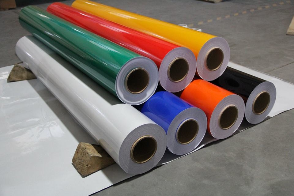 Commercial Grade Glassbead Type Acrylic Material Reflective Sheeting Vinyl 3200 For Traffic Sign