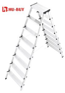 Wholesale Household Aluminium Platform Ladder 2x8 150kg / 330lb Large Load Capacity from china suppliers