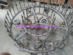 Wholesale Stainless Steel 304 Water Fountain Equipment With Music / Electrical Control Cabinet from china suppliers