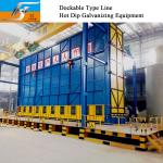 Dockable Type Production Line Manufacture Hot Dip Galvanizing Equipment Line