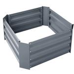 Farmhouse 80x30cm Raised Metal Garden Bed For Flower