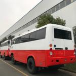 EURO 3 Diesel 4x4 Off-road Bus with 4890kg Rated Load Mass and 6700ml Discharge