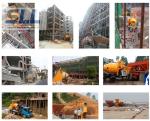 Remote Control Concrete Mixer Machine