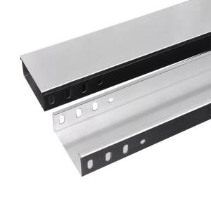 Wholesale 50-1000mm Cable Tray Solid For Cable Management And Organization Fire Resistant Cable Tray from china suppliers
