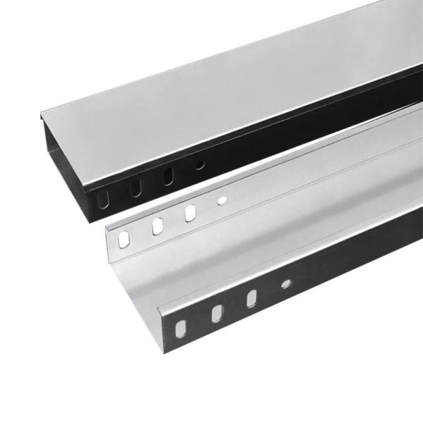 50-1000mm Cable Tray Solid For Cable Management And Organization Fire Resistant
