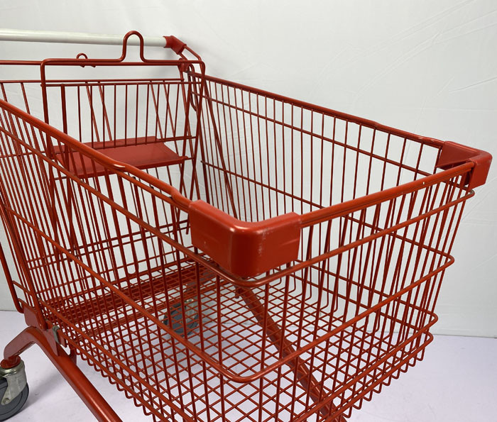 European 180L Basket Grocery Shopping Trolley For Large Supermarkets
