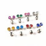 Metal Rivets Various Brass Rivet Logo For Shoes 15mm/25mm