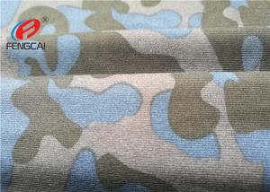 China Military Camouflage Uniform Printing Polyester Spandex Fabric For Making T - Shirts on sale