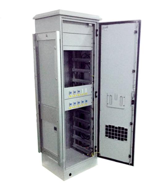 Telecom Electronics / Battery IP55 Outdoor Cabinet Polyurethane Insulation 240V