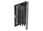 Carbon Fibre Credit Card Organizer Wallet RFID Blocking Leather Aluminum