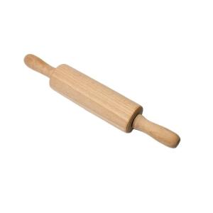 Wholesale 297mm Laser Logo Wooden Baking Tools Beech Small Wooden Rolling Pin from china suppliers