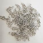 Stainless Steel Rue Clip 3/8" Jacobs Ladder Pin Quick Release Clevis Clip for