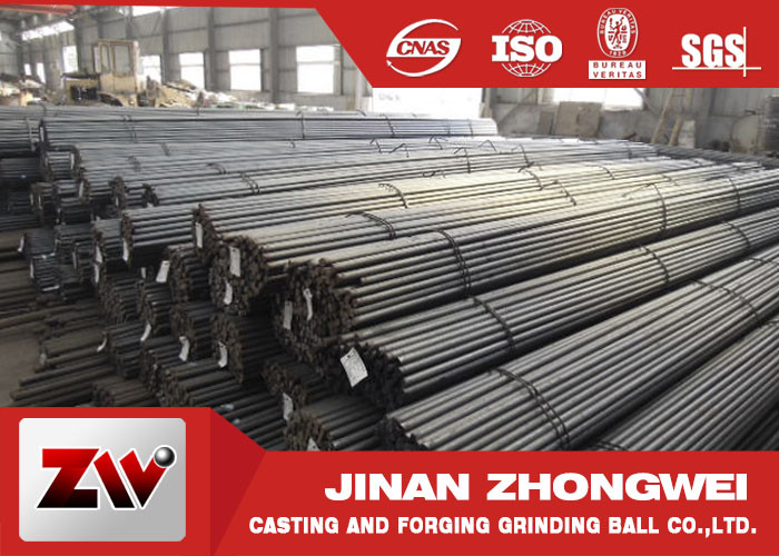 High hardness B2 Material Grinding Rods Forged Grinding Steel Bar