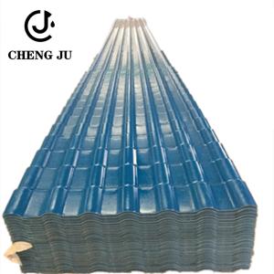 Wholesale Resinvilla Plastic Roof Tiles Sheets Bamboo Joint PVC Glazed Tile Deep Blue Color Roof Tiles from china suppliers