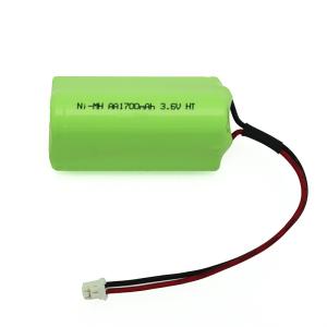 Wholesale Emergency Lighting 3.6 V Ni Mh Battery Cell AA 1700mAh Rechargeable Batteries from china suppliers