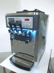 Small Table Top Commercial Ice Cream Machine With Low Noise Twin Twist Flavor
