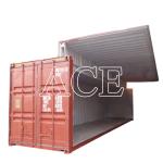 40 Foot Wing Flying Open Side Door Shipping Container with Electric Hydraulic