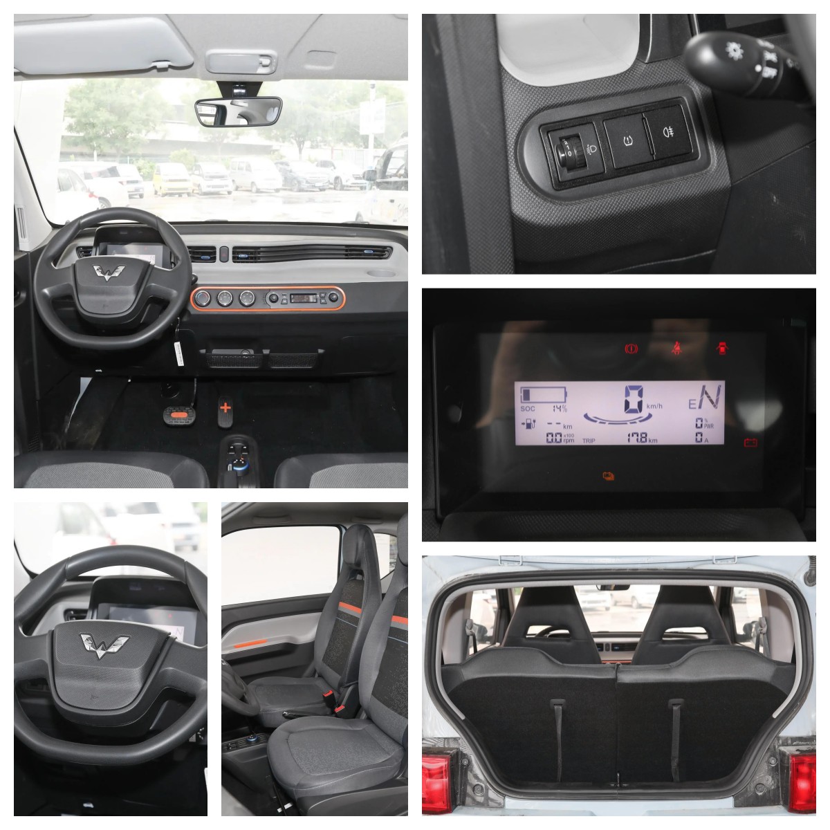 Finest Wuling Mini Lithium EV Car Total Motor Torque ≤100Nm and 80000-100000 km Battery