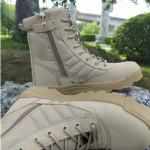 Customization Durable Black Boots Tactical Combat Boot Men Leather Military