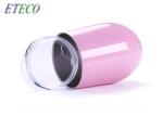 Easy Hold Cute Iced Coffee Tumbler , Insulated Stainless Steel Wine Glasses With