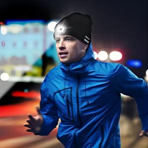 Wholesale Bluetooth Cap with Light,Wireless Headphones &amp; Headlamp as Great Gifts for Men,Women,Teenages from china suppliers