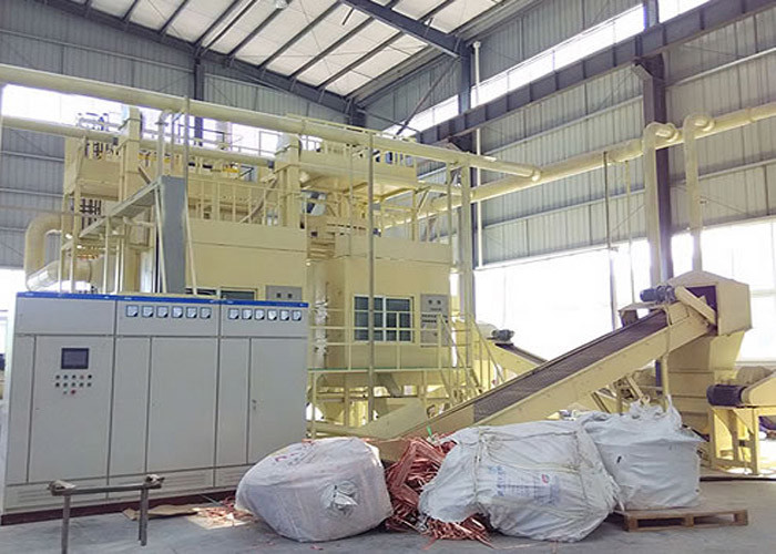 ISO 600kg/H PCB Board Copper Wire Peeling Machine