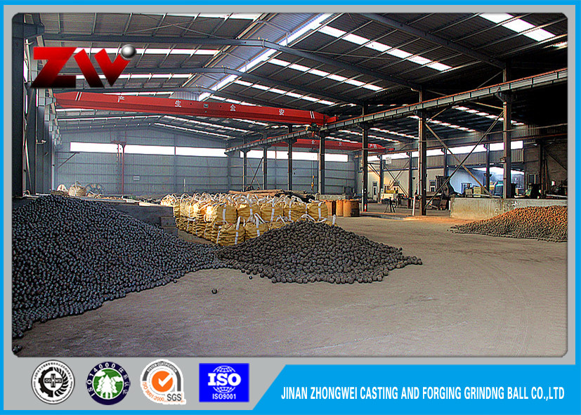 Steel & Iron High Effiency Grinding media balls / Diameter 20mm - 150mm