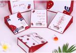 130gsm Strawberry Print Present Paper Bags Ivory Board Box 40cm*12cm*30cm