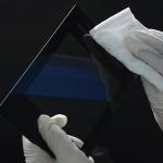 6*6 100pcs 110g Disposable 100% Polyester Microfiber Electronic Cleanroom