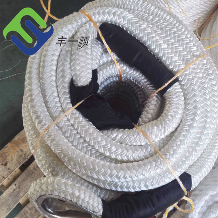 3 Strand Twisted Nylon Rope Polyamide Marine Mooring Rope Sailing Yacht Rope