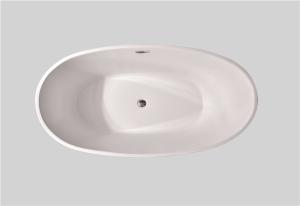 Wholesale Factory Directly Pure Acrylic Bath Tub Freestanding Modern Style White Kid Bathtub from china suppliers