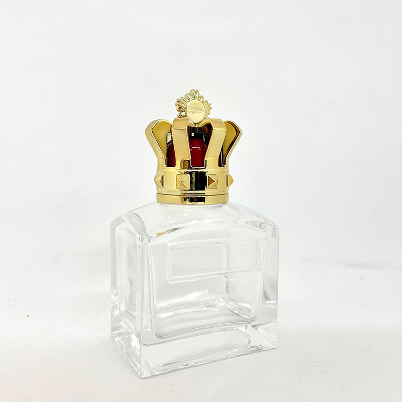 100ml Creative Perfume Bottle Glass Bottle Press Spray Empty Bottle Bayonet Cosmetics Packaging