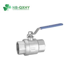 Wholesale NPT Standard Two Piece Industrial Stainless Steel Ball Valve for Plastic Products from china suppliers
