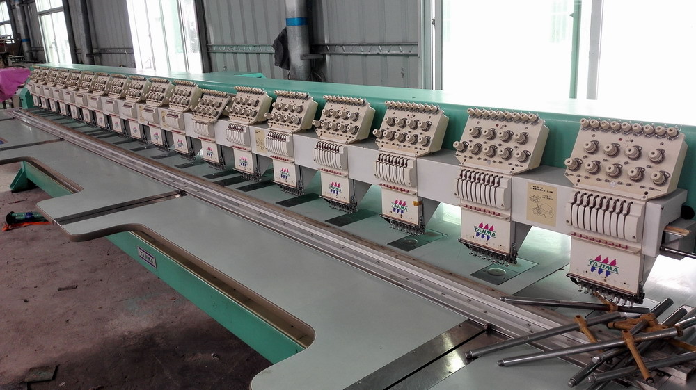 Digital Used Tajima Embroidery Machine , 2nd Hand Embroidery Machine Multipurpose