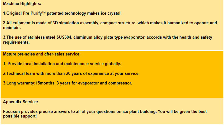 Simens Control System 3ton/5ton/10ton Tubular Ice Tube Ice Making Machine for Condition