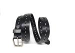 Leisure Leather Women's Thin 2.3cm Retro Cowhide Belt
